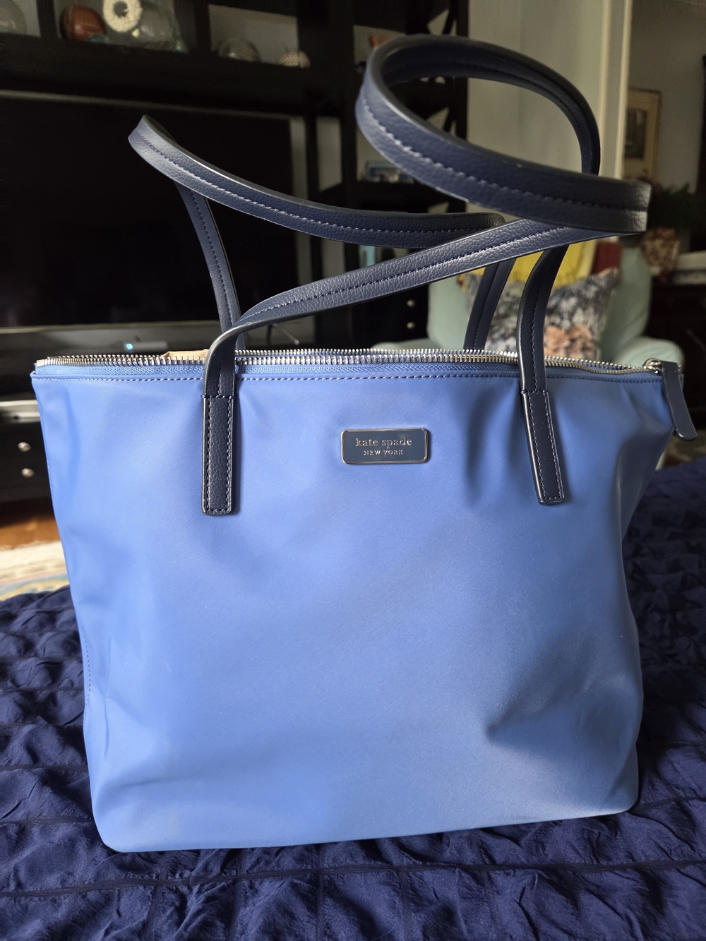 kate spade Blue Tote Bag